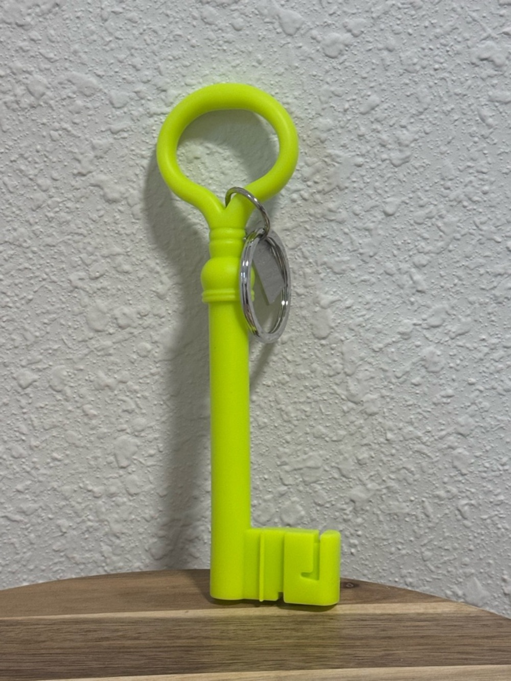 Areaware x Harry Allen Reality Series Italian Church Key Keychain NWT Chartreuse